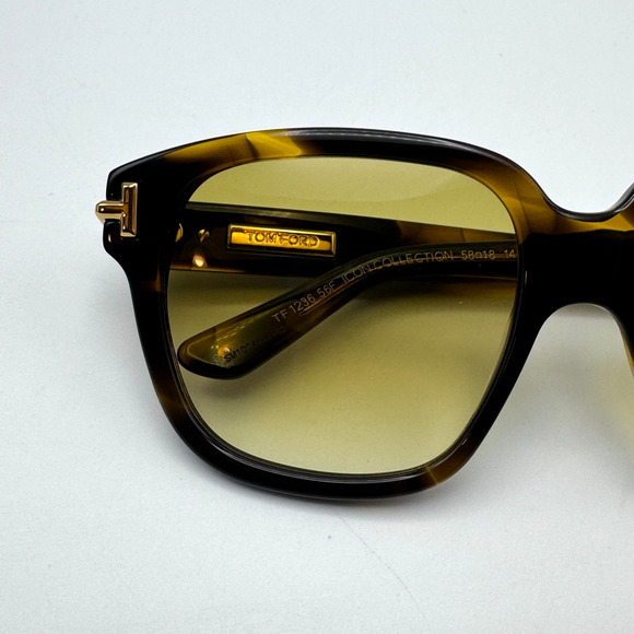 Tom Ford Sunglasses FT1236 56F Havana Square Brown Gradient Lens 58-18-140mm main image 12